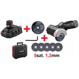 Szlifierka kątowa akumulatorowa Ø76mm 12V bezszczotkowa Ppwsa 12