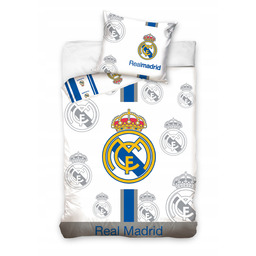 Pościel Młodzieżowa 140x200 Piłkarska Real Madrid 19