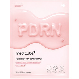 Medicube PDRN Pink Vita Coating Mask, regenerująca maska