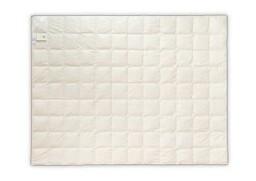 Kołdra puchowa 90% 155x200 Silver letnia 400g biała