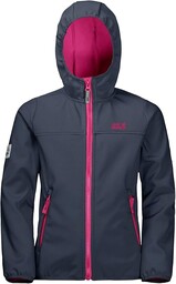 Jack Wolfskin Unisex dziecięca kurtka z czterema wiatrami