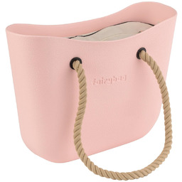 Beżowa torebka Jelly Bag B-1206-1 z pianki EVA,