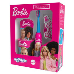 Mr.White Zestaw do mycia zębów Barbie 3+ Szczoteczka