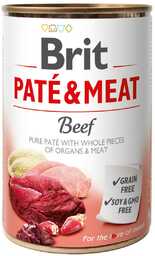 BRIT konzerva PATE and MEAT 400g - KURCZAK