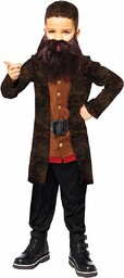 Amscan - Kostium dziecięcy Hagrid, Harry Potter, czarodziej,