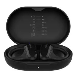 Belkin Soundform ClearFit Douszne Bluetooth 5.3 Czarny Słuchawki