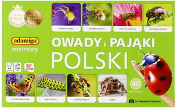 Adamigo Owady i pająki Polski Memory