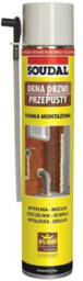 Soudal Piana montażowa wężykowa YELLOW okna & drzwi