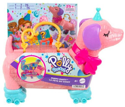 Mattel, Zestaw Polly Pocket Imprezka Pieska