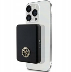 Powerbank indukcyjny 5W Guess 3000mAh MagSafe Czarny