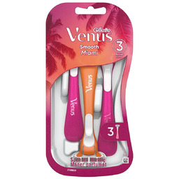 Maszynka jednorazowa do golenia Venus Smooth MIAMI 3