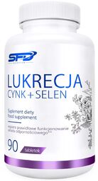 SFD Lukrecja Cynk + Selen, 90 tabletek