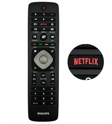Pilot Philips 398GF10BEPH07R Smart Netfilx Qwerty klawiatura