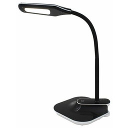 Lampka biurkowa LED Nelly z klipsem czarna Nilsen