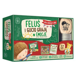 NASZA KSIĘGARNIA Gra edukacyjna Feluś i Gucio Grają