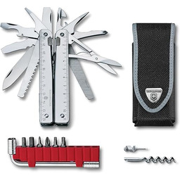 Victorinox Multifunktionswerkzeug SwissTool X Plus (37 Funktionen, Bit-Schlüssel,