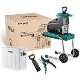 TOKACHI Rozdrabniacz do gałęzi elektryczny ShredCubeX 60