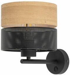 Kinkiet ścienny Nicol (6539), do salonu, loft, boho