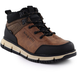 Wodoodporne trapery męskie brązowe Bugatti 341-AC250-5069