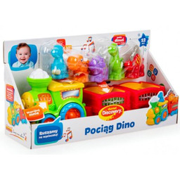 DUMEL Zabawka interaktywna Muzyczna Pociąg Dino DD44707