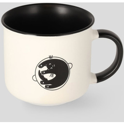 Sirin, kubek z kotem z motywem zwierzęcym