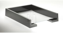 Półka na dokumenty CUBO czarna 7726 01