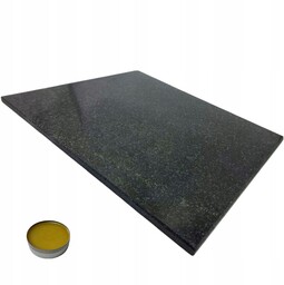 Deska do krojenia granitowa kamienna Premium Black 35x40cm