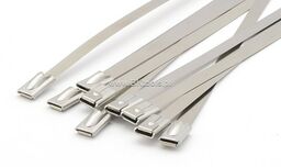 Opaski zaciskowe stalowe ball lock 125x4,6mm
