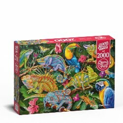 CherryPazzi, puzzle, amazing chameleons, 2000 el.
