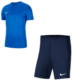 Komplet sportowy męski Nike Park niebiesko-granatowy