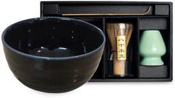 Zestaw do herbaty matcha zielony, 4 elementy -