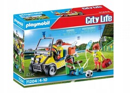 Playmobil Zestaw City Life 71204 Samochód ratunkowy