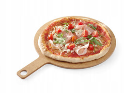DESKA DO SERWOWANIA PIZZY Z UCHWYTEM ø356 mm
