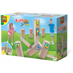 Gra Zręcznościowa Drewniana Kubb Junior, Ses