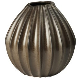 Broste Copenhagen - Wazon Wide Brown L