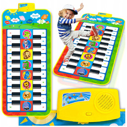 MATA MUZYCZNA TANECZNA Pianino Interaktywna Gra dla Całej