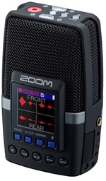 Zoom H2essential - podręczny rejestrator cyfrowy audio, czarny,