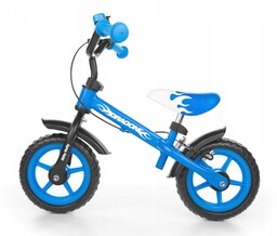 Milly Mally Rowerek biegowy Dragon z hamulcem blue
