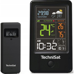 Stacja pogody TechniSat Imeteo 400 Zegar Budzik Data