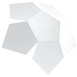 Lumes Designerski kinkiet E746-Penti - biały