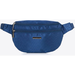 Nerka z poliestru z odpinanym paskiem granatowa