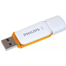 PHILIPS Pendrive Snow 128GB, USB 2.0, Odczyt 25