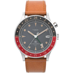 Zegarek Męski Timex TW2V74000 brązowy