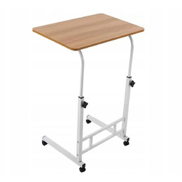 Stolik Pod Laptop Na Kółkach Mobilne Biurko Przyłóżkowe