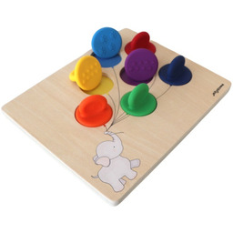 Tęcza drewniany sorter baloniki Jellystone
