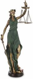 Figurka dekoracyjna temida bogini sprawiedliwości 35cm 157905