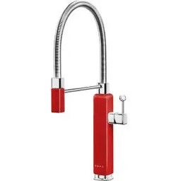 Smeg MDF50RD Czerwony Mosiądz Bateria kuchenna