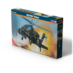 Mastercraft, Helikopter AH-64A Peten 1:72, Model do sklejania,