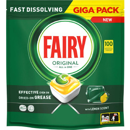 Tabletki do zmywarki Fairy cytrynowe