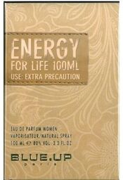 Blue Up Paris Energy For Life, Woda perfumowana